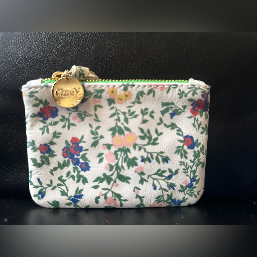 Clare V coin clutch
